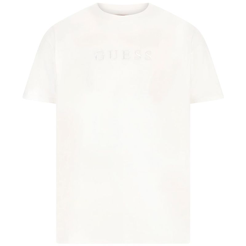 Guess - Ss Classic Pima T-shirt - Wit