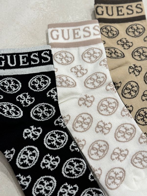 Guess Active - Nomie 4G Sport Socks - Beige