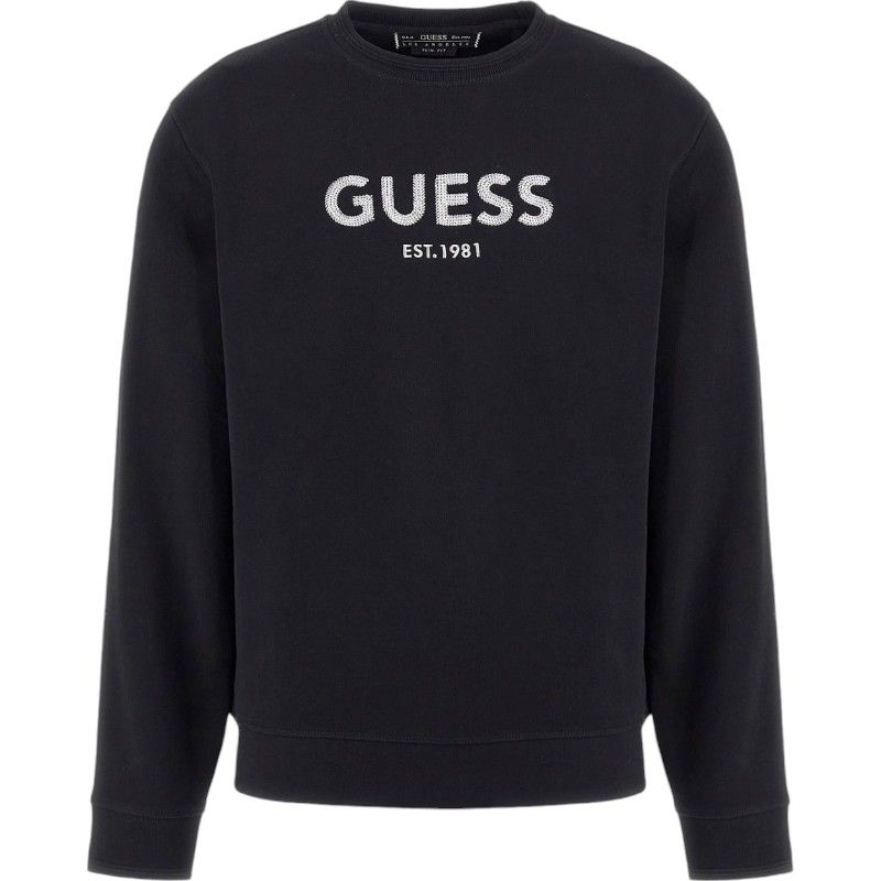 Guess - Guess Box Cn Sweatshirt - Blauw