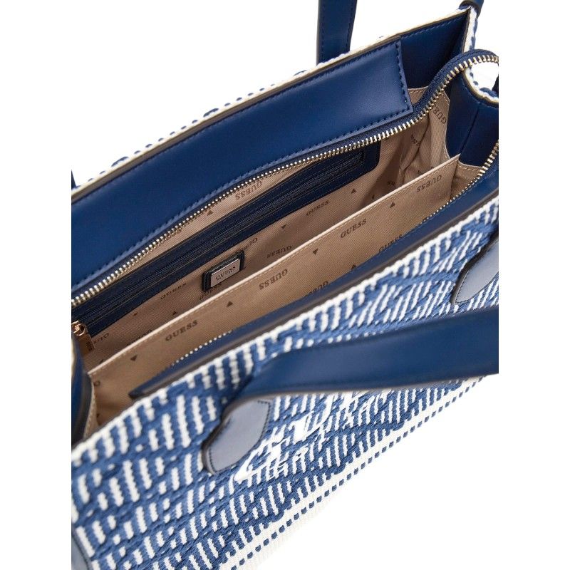 Guess - Silvana 2 Compartment Tote - Blauw