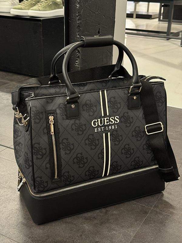 Guess - Kallisto Zip Bottom Shopper Tote - Zwart