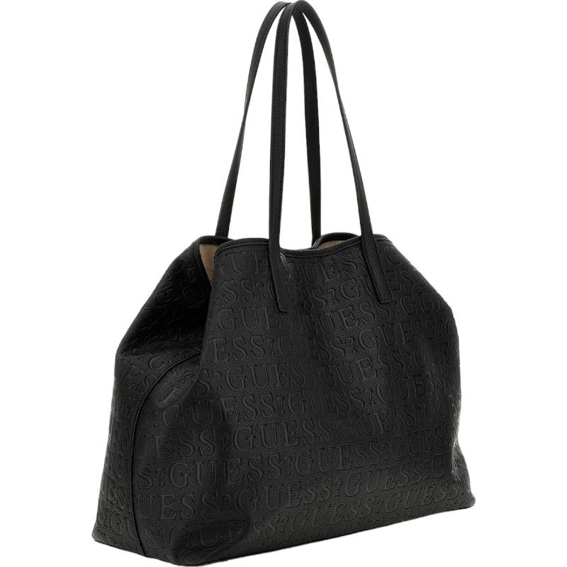 Guess - Vikky II Large 2 In 1 Tote - Zwart