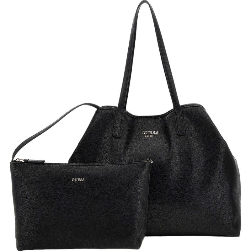 Guess - Vikky II Large 2 In 1 Tote - Zwart