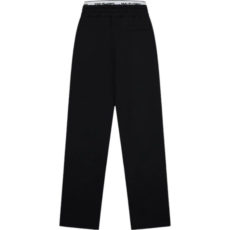 Malelions - Woman Straight Leg Sweatpants - Zwart