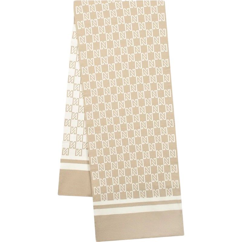 Nikkie - Logo Scarf - Beige