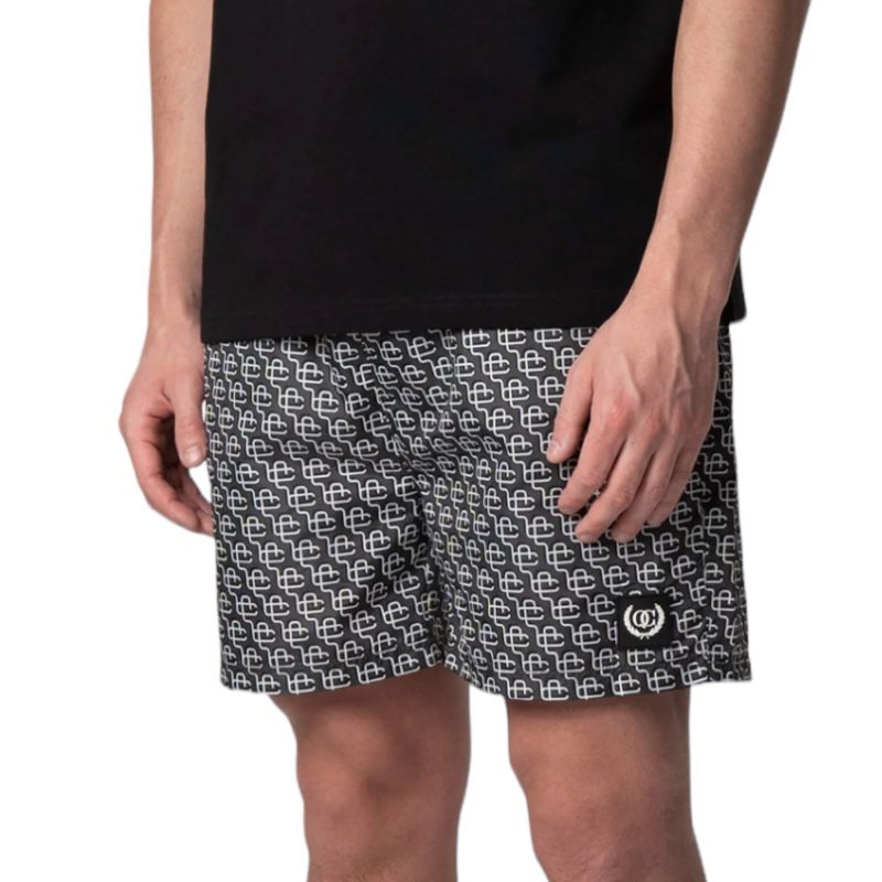 Quotrell - Monogram Swimshort - Grijs