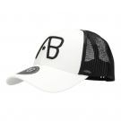 AB Lifestyle - AB 2Tone Retro Trucker Cap - Wit