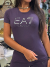 Armani EA7 - T-shirt - Paars