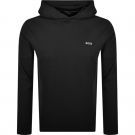 Boss - Waffle LS-Shirt H - Zwart