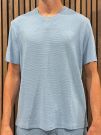Boss - Rib T-shirt - Blauw