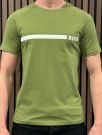 Boss - T-shirt RN Slim Fit - Groen