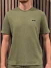 Boss - Waffle T-Shirt - Groen