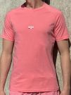 Boss - T-Shirt RN Slim Fit - Roze
