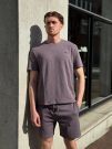 Boss - Waffle Shorts - Paars