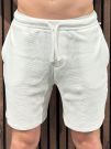Boss - Waffle Shorts - Wit