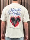 Croyez - Croyez Heart On Fire T-shirt - Wit