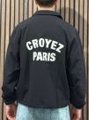Croyez - Croyez Paris Coach Jacket - Zwart