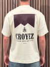 Croyez - Maison Fumes T-shirt - Wit
