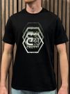 Cruyff Classics - C-Lion Chest Graphic Tee - Zwart