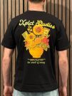 Explicit - Flowers Tee - Zwart