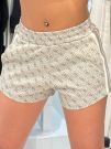 Guess Active - 4G Jacquard Shorts - Beige