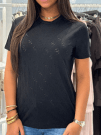 Guess Active - 4G Rhombus Aop Jacquard Boxy T - Zwart