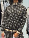 Guess Active - Aggie Full Zip Sweatshirt - Zwart