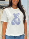 Guess Active - Bear Ss T-shirt - Wit