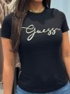Guess Active - Circe Ss Cn T-shirt - Zwart