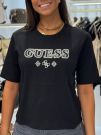 Guess Active - Gloria Boxy T-shirt - Zwart