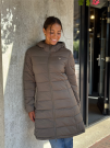 Guess Active - New Aleta Long Puffer Jacket - Groen
