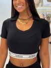 Guess Active - New Aline Top - Zwart
