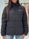 Guess Active - New Claudia Light Puffer Jacket - Zwart