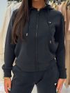 Guess Active - Olympe Full Zip Hoodie Sweatshirt - Zwart