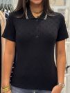 Guess Active - Peony Aop Ss Polo - Zwart