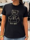 Guess Active - Unique Attitude Ss T-shirt - Zwart
