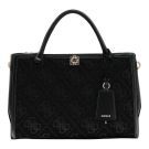 Guess - Audrey Logo Girlfriend Satchel - Zwart