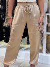 Guess - New Marzia Gathered Jogger - Goud