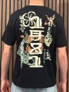 Guess - Cn Ss Japan Signs Oversize Tee - Zwart
