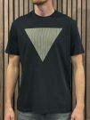 Guess - Cn Ss Triangle Logo Tee - Zwart