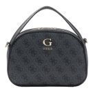 Guess - Coleen Logo Top Zip Crossbody - Zwart