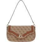 Guess - Dea Flap Shoulder Bag - Bruin