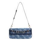 Guess - Dovie Flap Shoulder Bag - Blauw