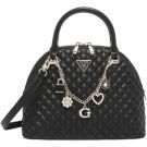 Guess - Everlee Dome Satchel - Zwart
