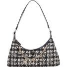 Guess - Everlee Top Zip Shoulder Bag - Zwart