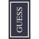 Guess - Towel Jacquard Guess Frame - Blauw