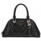 Guess - Adelard Dome Satchel - Zwart