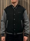 Guess Jeans - GJ Bomber Jacket With Logo Embro - Zwart