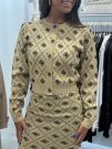 Guess - Sarah 4G Ls Cn Cardi Sweater - Beige