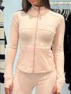 Guess Active - Margot Ls Zip Active Top - Roze